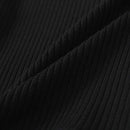 Toddler Baby Girls Leather Skirt Outfits Ribbed Sweater Shirt Tops + PU Leather Dress Fall