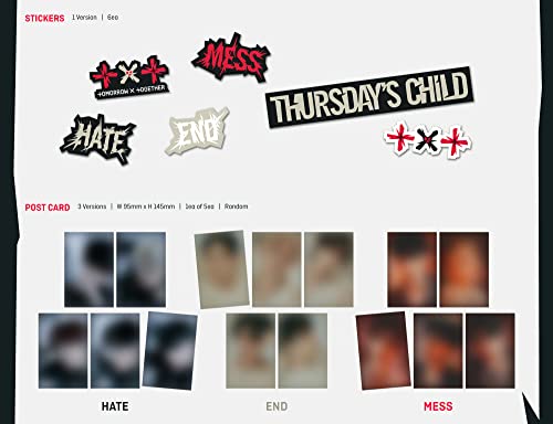 TXT TOMORROW X TOGETHER - minisode 2 : Thursday's Child 4th Mini Album+Extra