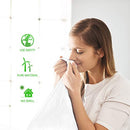 330 Counts Strong Trash Bags Garbage Bags by Teivio, Bathroom Trash Can Bin Liners