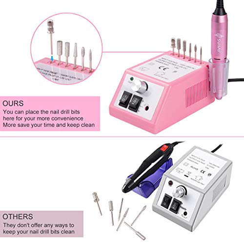 Professional Machine Manicure Pedicure Kit Electric Nail Art File Drill