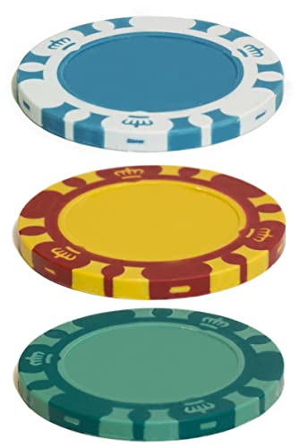 Customizable Poker Chips - Set of 250 Heavyweight Professional Chips (Design B (Set