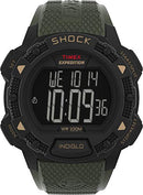 Men's Expedition Base Shock 45mm Watch – Black Resin Case Green Resin Strap