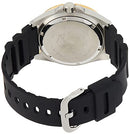 Casio Men's Diver Inspired Stainless Steel Quartz Watch with Resin Strap, Gold, 25.6
