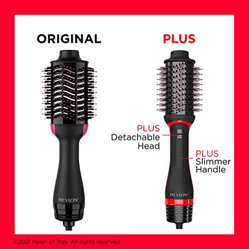 One-Step Volumizer Enhanced 1.0 Hair Dryer and Hot Air Brush | with Improved Motor