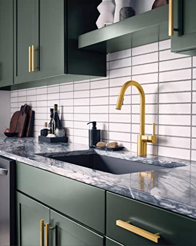 Align One-Handle Modern Kitchen Pulldown Faucet with Reflex and Power Clean Spray Technology