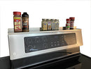 Stove Top Shelf & Spice Rack - Kitchen Shelf - Food Grade Stainless Steel