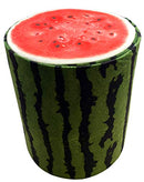 Storl Organizer Storage Stool for Toy and Cloth and Kids Stool (Watermelon, 12Wx13H)