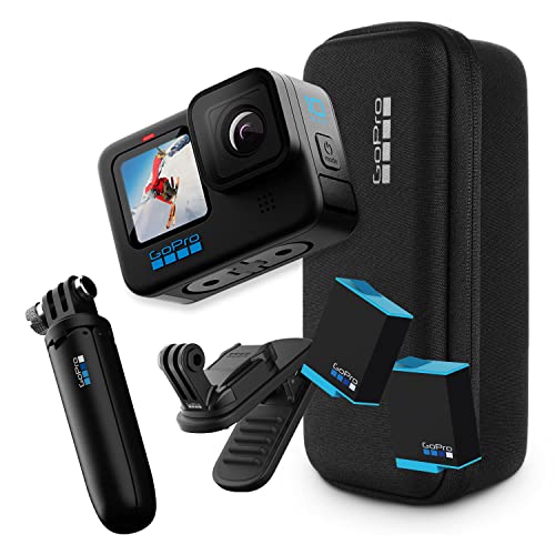 GoPro HERO10 Black Accessory Bundle - Includes HERO10 Black Camera, Shorty