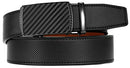 Ratchet Belt for men - Mens Belt Leather 1 3/8" for Casual Jeans - Micro Adjustable Belt