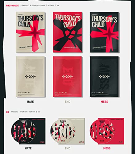 TXT TOMORROW X TOGETHER - minisode 2 : Thursday's Child 4th Mini Album+Extra