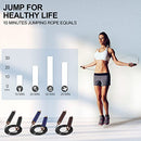 Jump Rope Adjustable Skipping Rope jumprope for Women workout, Adult and Children