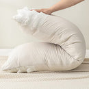Boho Body Pillow Cover of 1, Boho Decorative Pillow for Bed with Pocket Closure Beige