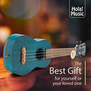 Deluxe Mahogany Soprano Ukulele Bundle with Aquila Strings, Padded Gig Bag, Strap and Picks