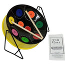 Steel Drum (Steelpan) 10 Inches with Easy Instructions for Beginners Rainbow Pitipan