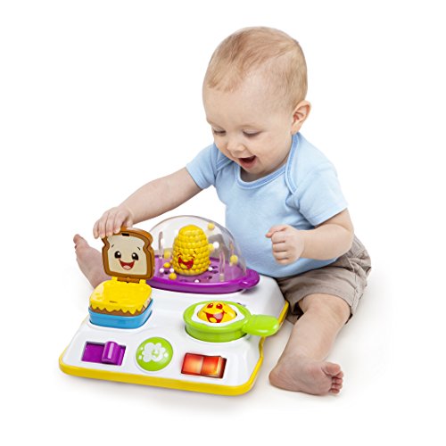 4-in-1 Shop ‘n Cook Walker Shopping Cart Push Toy, Ages 6 months +