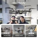 Foldable FPV Drone with 1080P WiFi Camera for Adult Beginners and Kids; Voice/Gesture