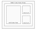 Baby Handprint & Footprint Keepsake Photo Frame Kit -Personzalize it
