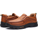 VENSHINE Mens Loafers Slip On Casual Leather Walking Dress Shoes