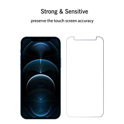 Glass Screen Protector Compatible for iPhone 12 pro Max 2020 6.7 Inch 3 Pack Case