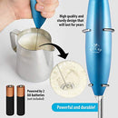 Milk Frother Handheld Foam Maker for Lattes - Whisk Drink Mixer