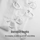 MitoVilla Spa Zen Shower Curtain Set for Women and Girls Bathroom Decor