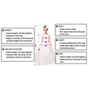 Chiffon Tulle Flower Girl Dress Junior Bridesmaid Dresses for Wedding Party Aline