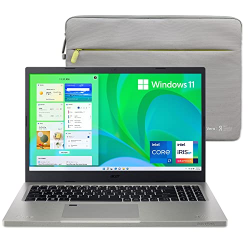 Acer Aspire Vero AV15-51-7617 Green PC | 15.6" FHD IPS 100% sRGB-Display | 11th Gen Intel Core