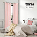 Total Blackout Energy Saving Curtains for Summer, 84 Inches Long, Set of 2