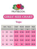 Fruit of the Loom Girls' Big Assorted Cami (Pack of 5), assorted/jersey, Medium
