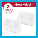2 Pack Musubi Maker Press - BPA Free, Non-Stick & Non-Toxic Sushi Making Kit -