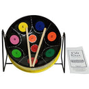 Steel Drum (Steelpan) 10 Inches with Easy Instructions for Beginners Rainbow Pitipan