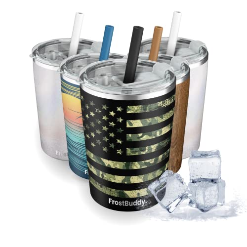 Sippin Cup Kidsbuddy Kids Water Bottle with Straw Lid | Insulated Stainless Steel Reusable