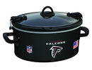 Crock-pot SCCPNFL600-AF Electric Cooking, Black/White/Silver/Red, 6 quart