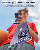 iPhone 14 Pro Case Clear, [Military Grade Protection] [Not Yellowing] Shockproof Phone