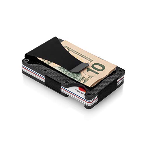 Blocking, Slim Money Clip & Minimalist Wallet, Aluminum Metal Wallet,Card Holder