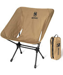 Camping Backpacking Chair, 330 lbs Capacity, Heavy Duty Portable Folding Chair
