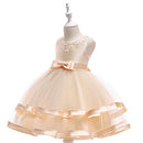 COMISARA Toddler Baby Flower Girl Dress Little Kids
