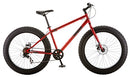 Mens All-Terrain Fat Tire Mountain Bike, 7 Speed Drivetrain, 26-inch Wheels