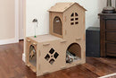 Pet Furniture for Cats and Kittens - Tiger Tough Farmhouse Corrugated Cat Scratcher