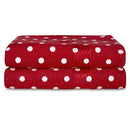 Polka Dot Bathroom Cotton Terry Bath Towels 27 x 54 Inches