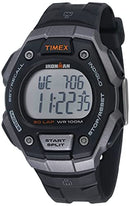 Men's Ironman Classic Watch – Gray & Black Case with Black Resin Strap
