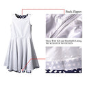 Girls Vintage Dresses Girls' Special Occasion Dress 50s Retro Kids Dresses Red, Size 6