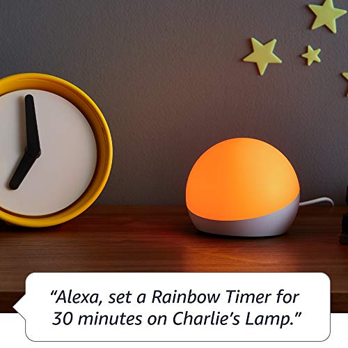 Multicolor smart lamp for kids, a Certified for Humans Device – Requires compatible Alexa device