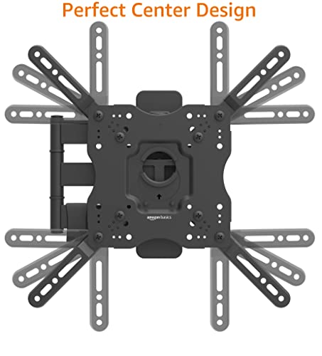 Full Motion Articulating TV Monitor Wall Mount for 22-55 Inch TVs and Flat Panels