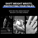 Weightlifting Wrist Straps with Cushion Wrist Loop,Leather Weight Lifting Wrist Straps