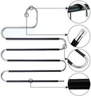 Pants Hangers Scarf Hangers 10 Piece S-Type Clothes Pant Hanger Jeans Hanger