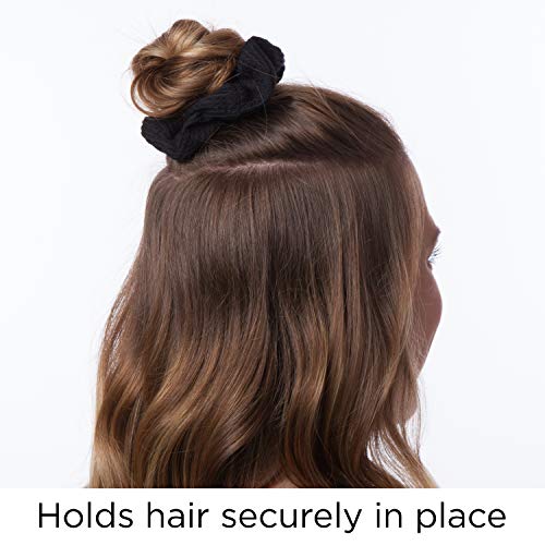 GOODY Hair Ouchless Painfree Women's Hair Scrunchie, Black, 8 Count