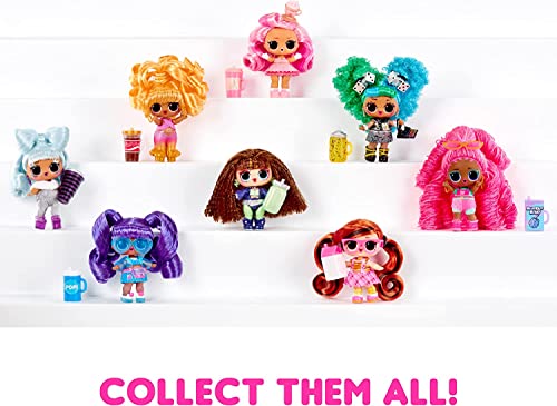 Hair Hair Hair Dolls, Series 2 with 10 Surprises- Collectible Doll with Real Hair