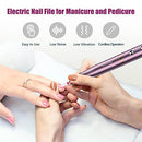 Electric Nail Drill Machine Cordless Electric Nail File for Acrylic Nails Gel Nails Efile Manicure