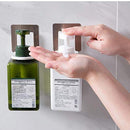 Shower Gel Bottle Rack Hook Bracket Bathroom Wall Magic Paste Shampoo Suction